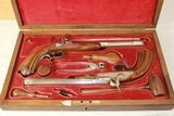 Cased set Of Percussion Dulling/Target Pistols - 1 of 15