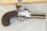 Engraved Gill Four Shot Tap-Action Flintlock Pistol .40 Caliber - 3 of 10