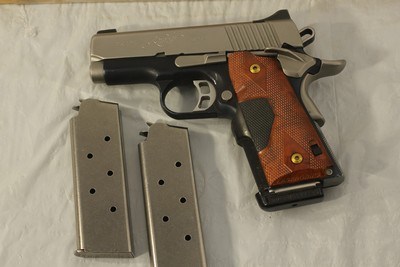 Kimber Custom Shop Ultra CDP II .45 acp with Crimson Trace Grips