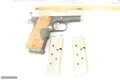 Kimber Custom Shop Ultra CDP II .45 acp with Crimson Trace Grips