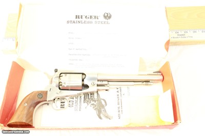 Ruger Old Army Stainless Steel with box and 4 Digit Serial Number