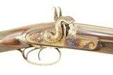 I. Hollis and Sons, London Muzzle-Loading Percussion 17 Gauge Shotgun. - 9 of 12
