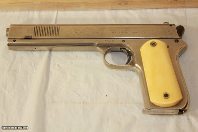 Colt Model 1902 nickel Finish .38 ACP