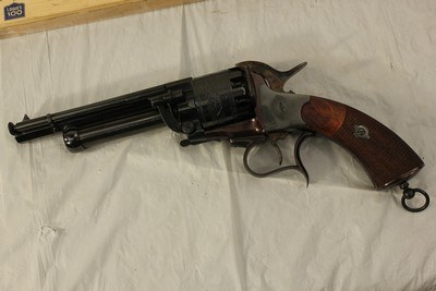 Le Mat Percussion Revolver by Pietta in .44 and 20 guage.