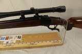 Ruger Number 1 Rifle in 22-250 Caliber Heavy barrel with Weaver K-10 Scope - 2 of 12