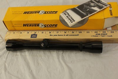 Weaver K-4-EUSA Made Scope with Original Box