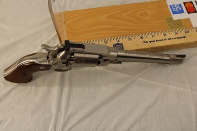 Ruger Old Army Stainless Steel .44 Caliber Percussion Revolver - Image 4 of 6