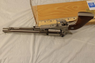 Ruger Old Army Stainless Steel .44 Caliber Percussion Revolver - Image 6 of 6