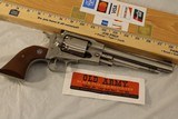 Ruger Old Army Stainless Steel .44 Caliber Percussion Revolver - Image 1 of 6