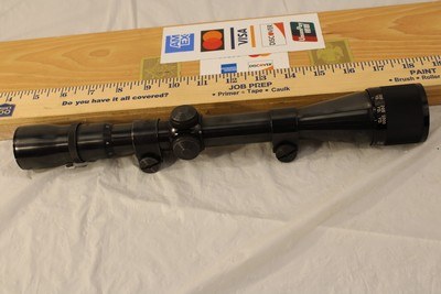 Weaver V-9 Scope with rings 3-9x American Made - Image 3 of 3