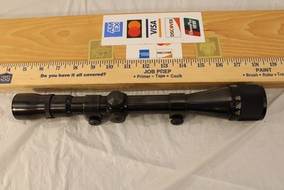 Weaver V-9 Scope with rings 3-9x American Made - Image 2 of 3