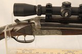 Double Rifle made on a Sauer Action .450 3 1/4