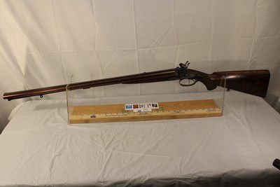 Alex Henry Percussion Double Rifle with Damascus Barrels .52 Caliber - Image 2 of 15