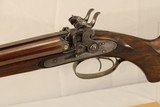 Alex Henry Percussion Double Rifle with Damascus Barrels .52 Caliber - Image 3 of 15