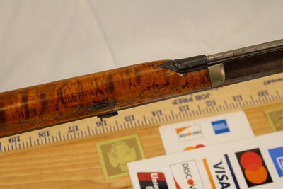 Durs Egg Percussion Damascus barrel Rifle .40 Caliber - Image 9 of 12