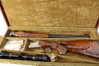 Winchester Grand European XTR O/U Cased Double Rifle in .270 Win - Image 1 of 13