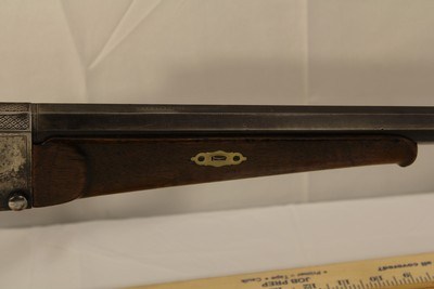 B. Demmel Schuetzen Rifle .22 Fim Fire. - Image 15 of 15