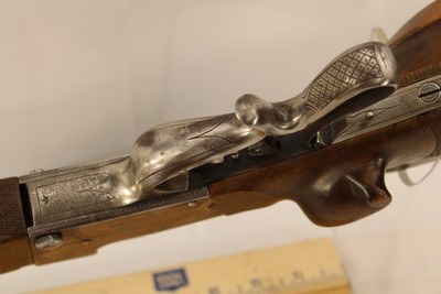 B. Demmel Schuetzen Rifle .22 Fim Fire. - Image 10 of 15
