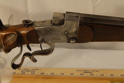 B. Demmel Schuetzen Rifle .22 Fim Fire. - Image 14 of 15