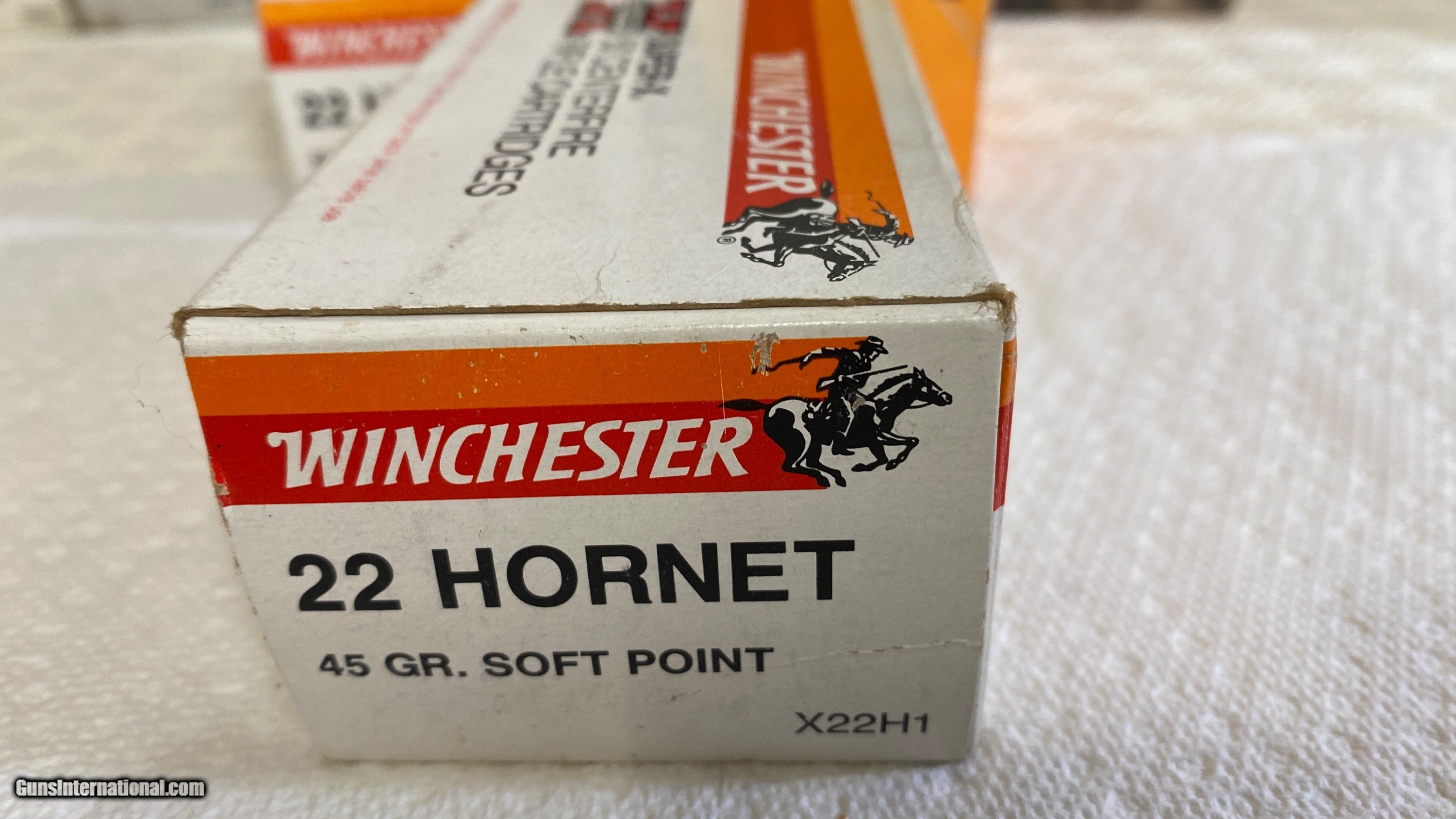 Winchester 22 Hornet Ammo 50 Box