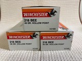 WINCHESTER 218 BEE BOX OF 50 - 5 of 8