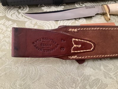 Randall Vintage Hunter 3-7 Knife w/ Rough back sheath - Image 14 of 15