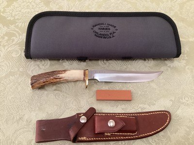 Randall Vintage Hunter 3-7 Knife w/ Rough back sheath - Image 15 of 15