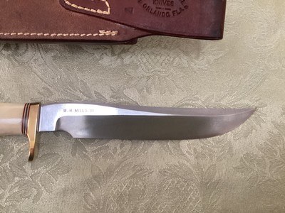 Randall Vintage Hunter 3-7 Knife w/ Rough back sheath - Image 10 of 15