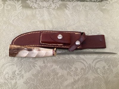 Randall Vintage Hunter 3-7 Knife w/ Rough back sheath - Image 12 of 15