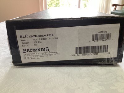 Browning BLR 358 WINCHESTER NIB - Image 2 of 15