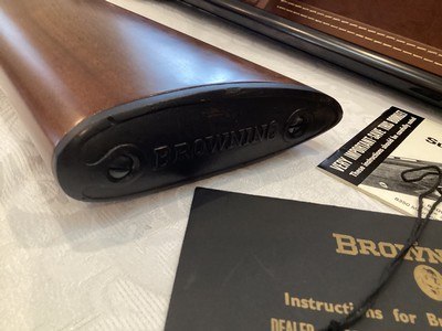 Browning Superposed 20 Ga. 28 inch bbl. w/Case - Image 13 of 15