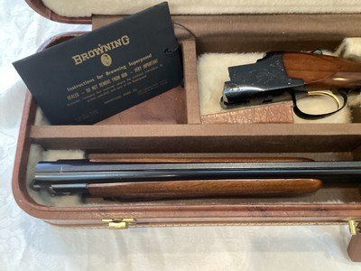 Browning Superposed 20 Ga. 28 inch bbl. w/Case - Image 2 of 15
