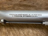 NEW FREEDOM ARMS MODEL 83 PREMIER GRADE 44 REMINGTON MAGNUM WITH MANY FACTORY UPGRADES - 15 of 20