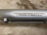 NEW FREEDOM ARMS 83 PREMIER GRADE REVOLVER, 454 CASULL & FITTED 45 COLT CYLINDER, MANY FACTORY UPGRADES - LAYAWAY AVAILABLE - 15 of 22