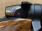 FREE SAFARI - NEW WEATHERBY MARK V WYOMING GOLD COMMEMORATIVE LIMITED EDITION RIFLE NO. 70 OF 200 W/ LEATHER CASE - 5 of 25