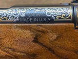 FREE SAFARI - NEW WEATHERBY MARK V WYOMING GOLD COMMEMORATIVE LIMITED EDITION RIFLE NO. 70 OF 200 W/ LEATHER CASE - 16 of 25