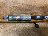 FREE SAFARI - NEW WEATHERBY MARK V WYOMING GOLD COMMEMORATIVE LIMITED EDITION RIFLE NO. 70 OF 200 W/ LEATHER CASE - 21 of 25