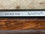 FREE SAFARI - NEW BIG HORN ARMORY M89 SPIKE DRIVER 500 S&W COLLECTOR GRADE RIFLE - LAYAWAY AVAILABLE - 16 of 21