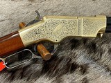 NEW UBERTI 1860 HENRY ENGRAVED 45 COLT RIFLE UPGRADED WOOD 552883 TAYLORS - LAYAWAY AVAILABLE - 1 of 16