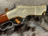 NEW UBERTI 1860 HENRY ENGRAVED 45 COLT RIFLE 552883 TAYLORS - LAYAWAY AVAILABLE - 1 of 15