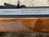 NEW PEDERSOLI 1885 WINCHESTER HIGH WALL RIFLE 45-70 GOVERNMENT 32" S804.457 - LAYAWAY AVAILABLE - 15 of 19