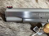 NEW COLT 1911 GOLD CUP TROPHY STAINLESS 45 ACP - SERIES 70 05070XE - 10 of 15