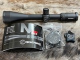NEW NIGHTFORCE SHV 5-20X56 MOAR NON-ILLUMINATED .25MOA C534 SCOPE ZEROSET - 1 of 9