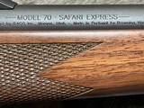 FREE SAFARI, NEW WINCHESTER MODEL 70 SAFARI EXPRESS 375 H&H RIFLE 535204161 -LAYAWAY AVAILABLE - 11 of 25