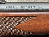 FREE SAFARI, NEW WINCHESTER MODEL 70 SAFARI EXPRESS 375 H&H RIFLE 535204161 - LAYAWAY AVAILABLE - 11 of 25