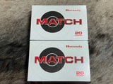NEW, 40 ROUNDS HORNADY 338 LAPUA AMMO 285 GR ELD MATCH 82300 - 1 of 5