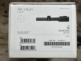 NEW SWAROVSKI Z8i 1-8X24 4A-IF RETICLE, DANGEROUS GAME RIFLE SCOPE
- LAYAWAY AVAILABLE - 2 of 10