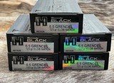 NEW 100 ROUNDS HORNADY BLACK 6.5 GRENDEL 123GR ELD MATCH AMMUNITION 81528 - 1 of 6