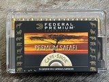 FEDERAL PREMIUM SAFARI 458 WIN MAG 500GR TROPHY SLEDGEHAMMER SOLID P458T3 - 1 of 4