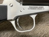 NEW FREEDOM ARMS MODEL 83 PREMIER GRADE REVOLVER 454 CASULL MANY UPGRADES - LAYAWAY AVAILABLE - 6 of 20